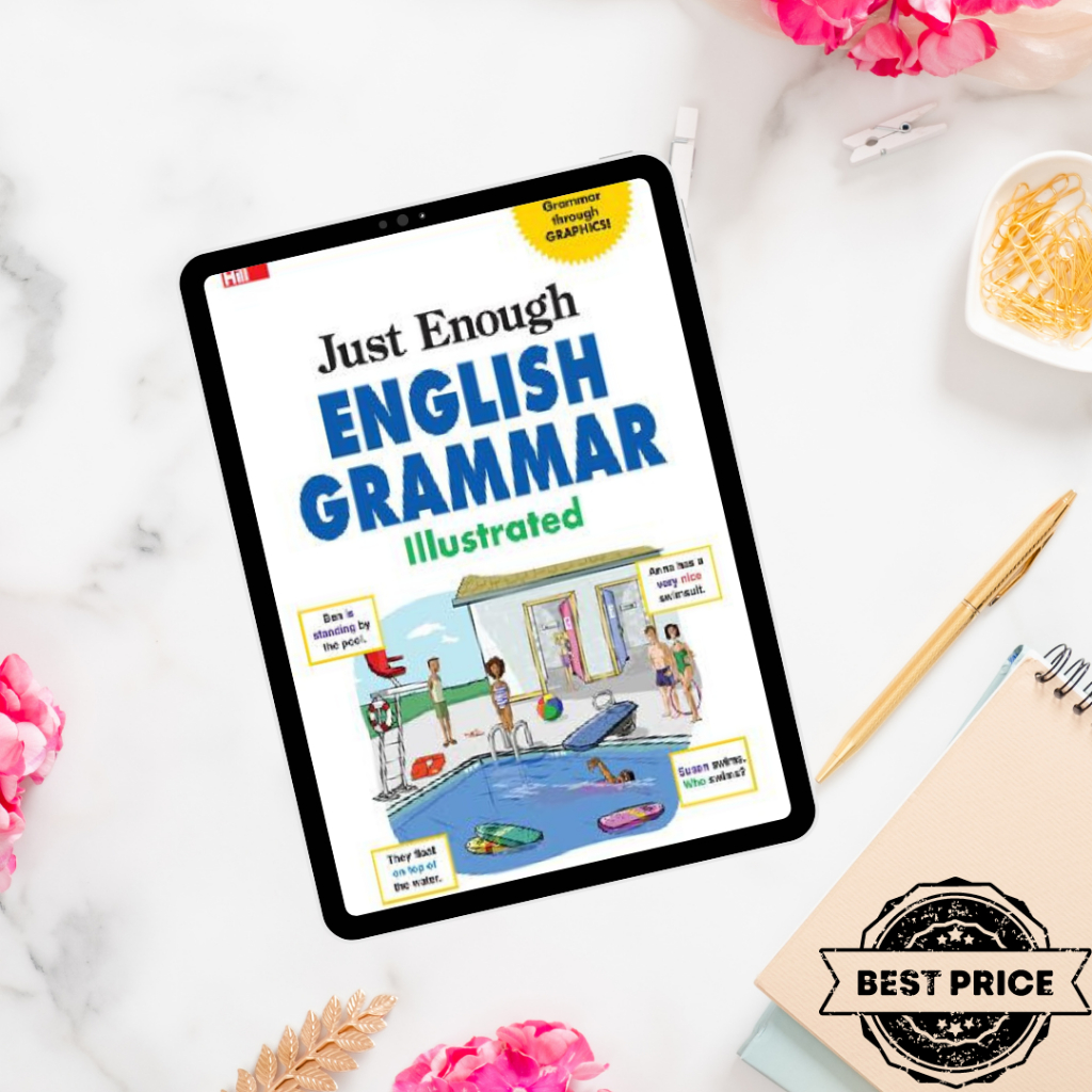 [E-book] Enough English Grammar |PDF Format|cheap ebooks|Digital File Document Software|For Computer, Phone, Ipad