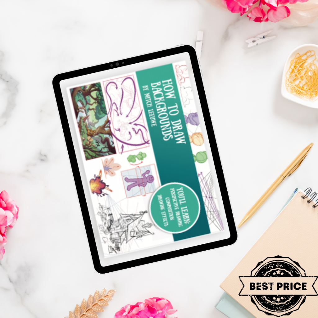 [E-book] How to draws background |PDF Format|cheap ebooks|Digital File Document Software|For Computer, Phone, Ipad