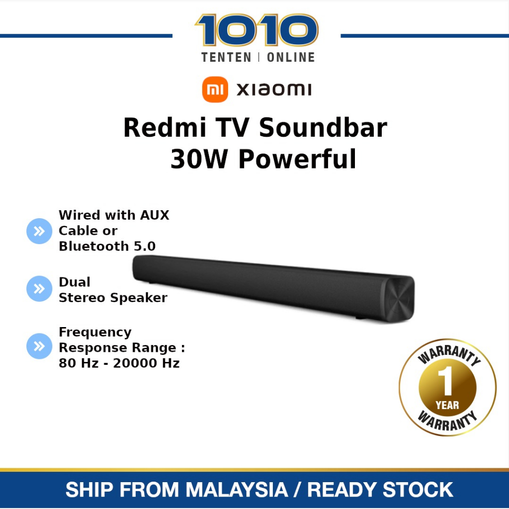 Redmi TV Speaker 30W Bluetooth 5.0 Smart TV Soundbar Audio Wireless Home Surround Stereo Sound bar