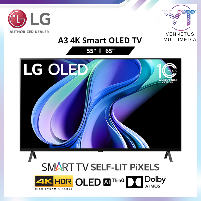 [FREE SHIPPING] LG 55" 65" 4K UHD Smart TV Smart Self-Lit OLED TV A3 OLED65A3PSA OLED55A3PSA Dolby Vision & HDR10 A3PSA
