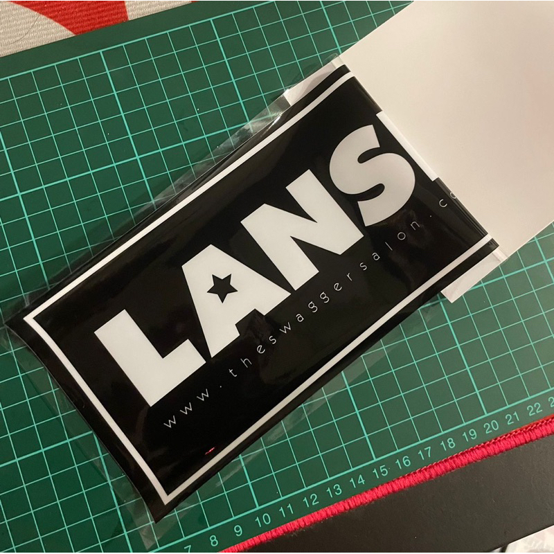 Original Merchandise Lansi Car Window Sticker