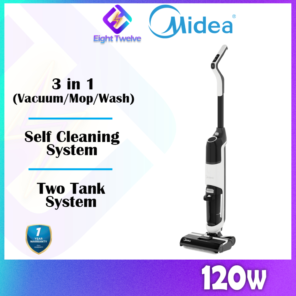 MIDEA Wet & Dry Cordless 3 in 1 Floor Washer with Self-Cleaning Function | MVC-X6