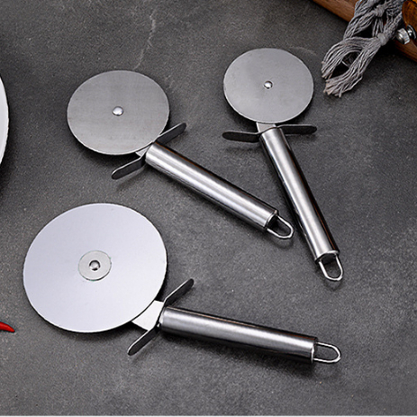 stainless steel single wheel pizza cutter roller pizza cutter披萨刀 铲 Stainless Steel Pizza Cutter Roller Pizza Knife Cutte