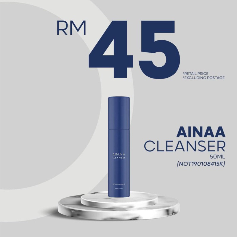 AINAA CLEANSER ORI HQ ✨