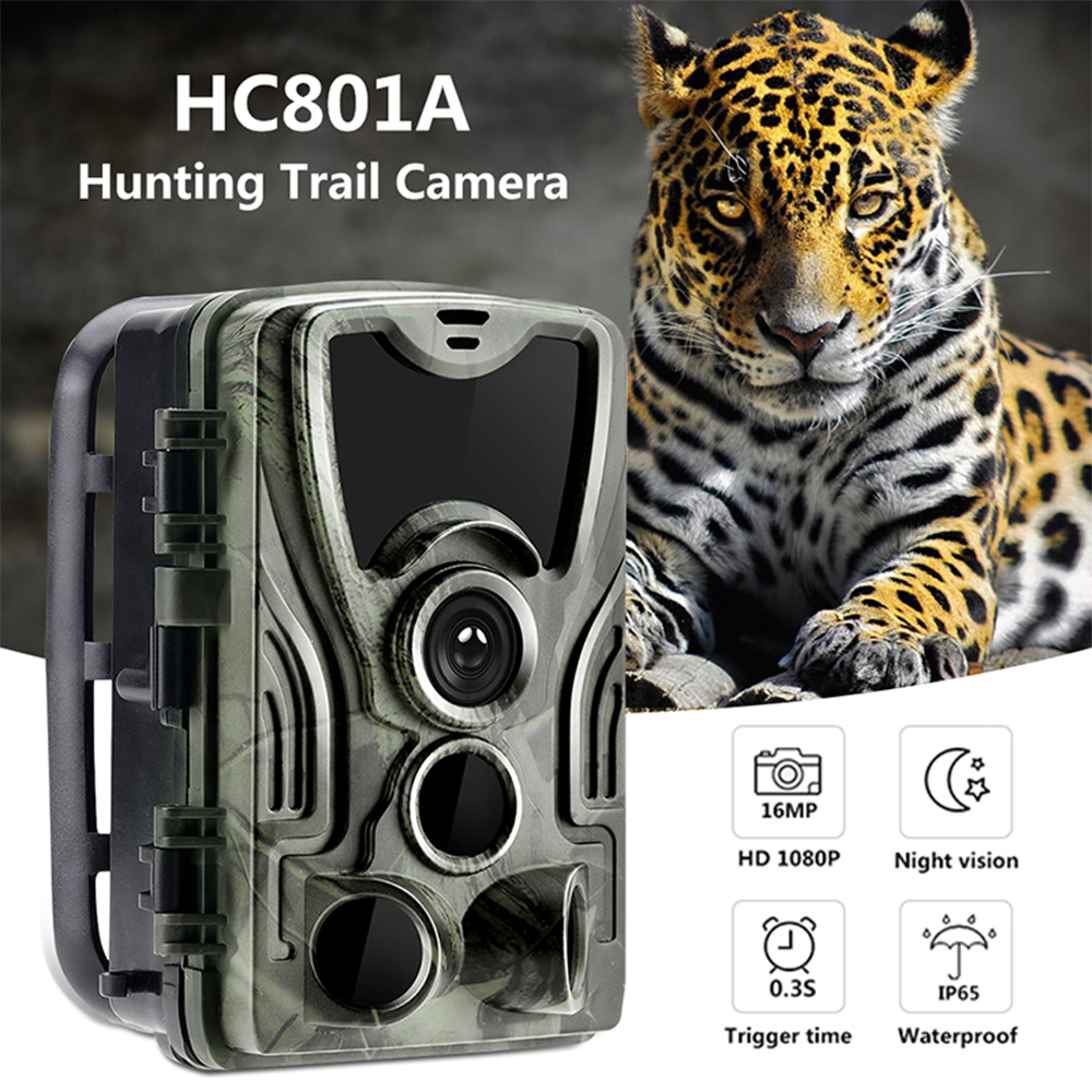New Outdoor 0.3s 24MP HD 1080P Trail Hunting Camera Wildlife Night Vision Surveillance IP65 Waterproof Wildlife Scouting