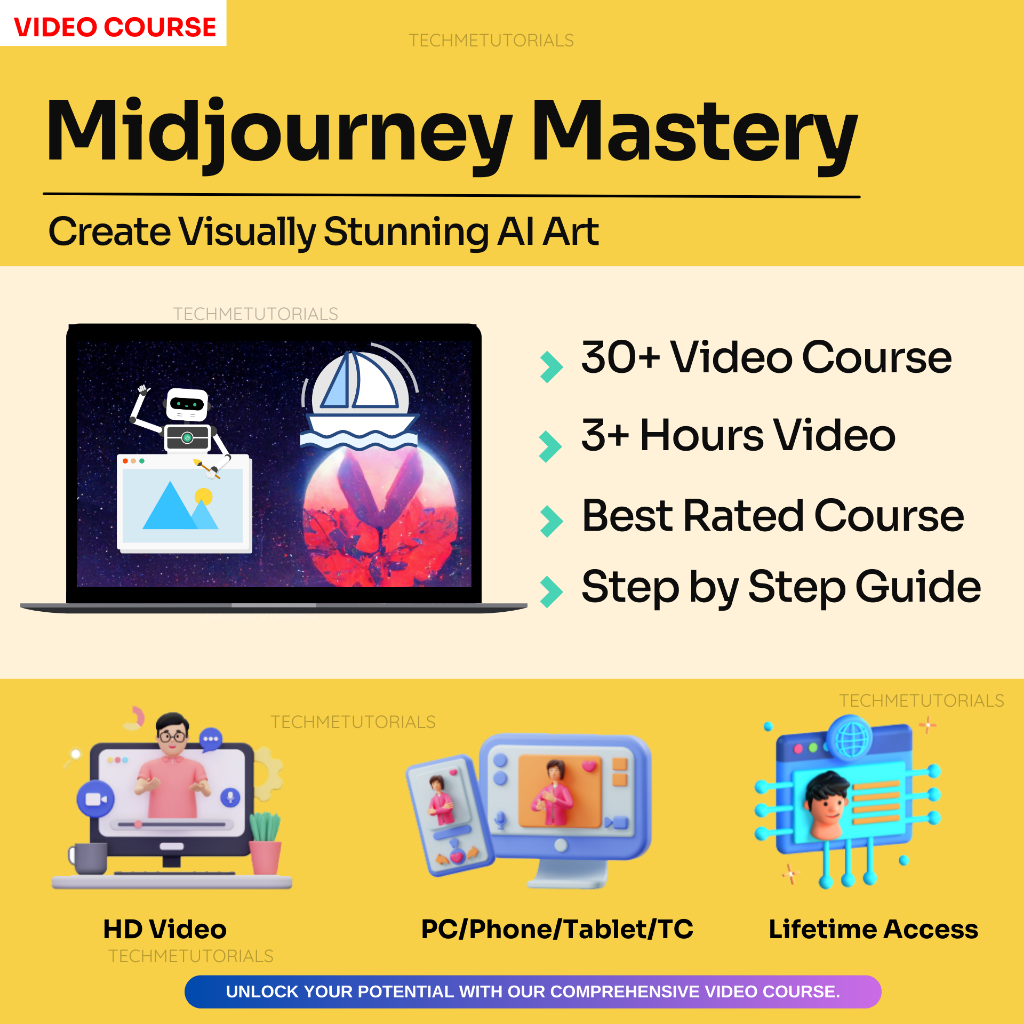 Midjourney Mastery: Create Visually Stunning AI Art | ChatGpt Course ChatGpt 4 Chat Gpt ChatGpt