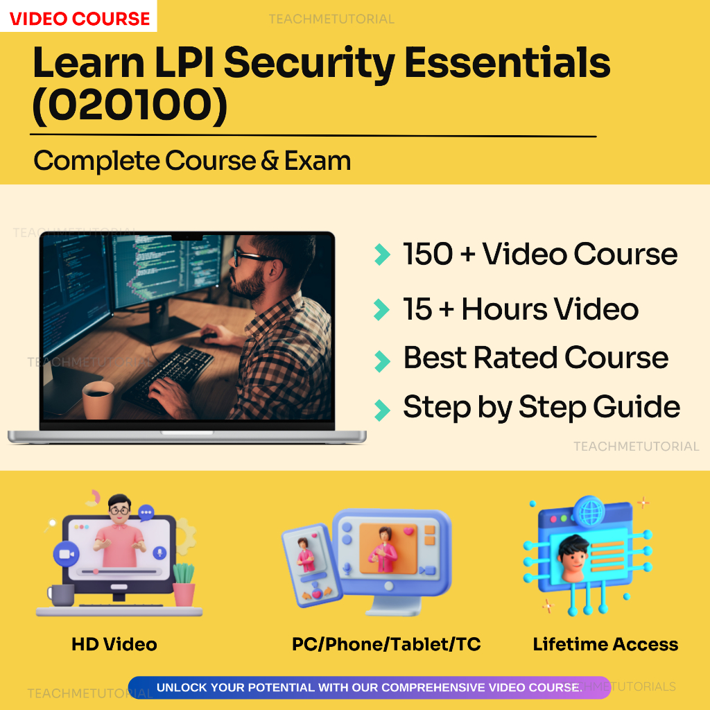 LPI Security Essentials (020-100) Complete Course & Exam