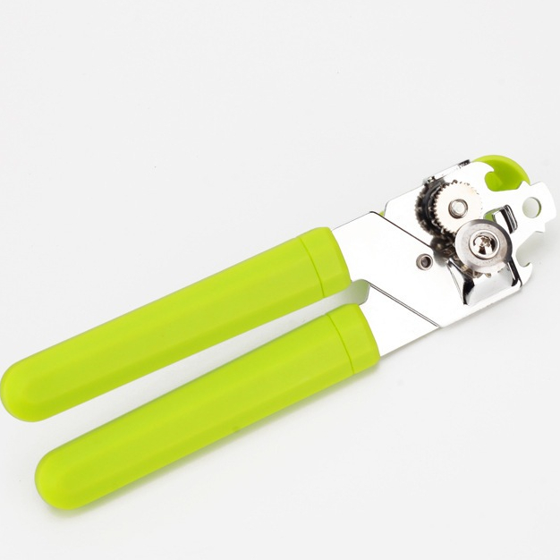 Can Opener Stainless Steel Pembuka Tin Pembuka Botol Kitchen Tools Kitchen Accessories 优质ABS绿色柄不锈钢起罐器 多功能开罐器 开罐头刀工具