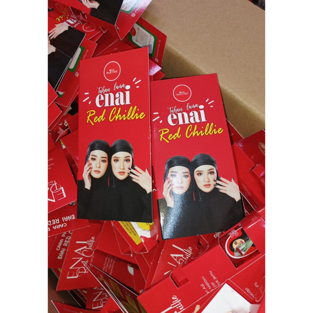 POS 1 HARI.......INAI RED CHILI EDISI TERBARU WARNA TERCANTIK