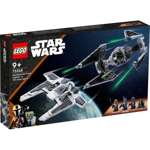 75348 LEGO Star Wars Mandalorian Fang Fighter vs. TIE Interceptor™