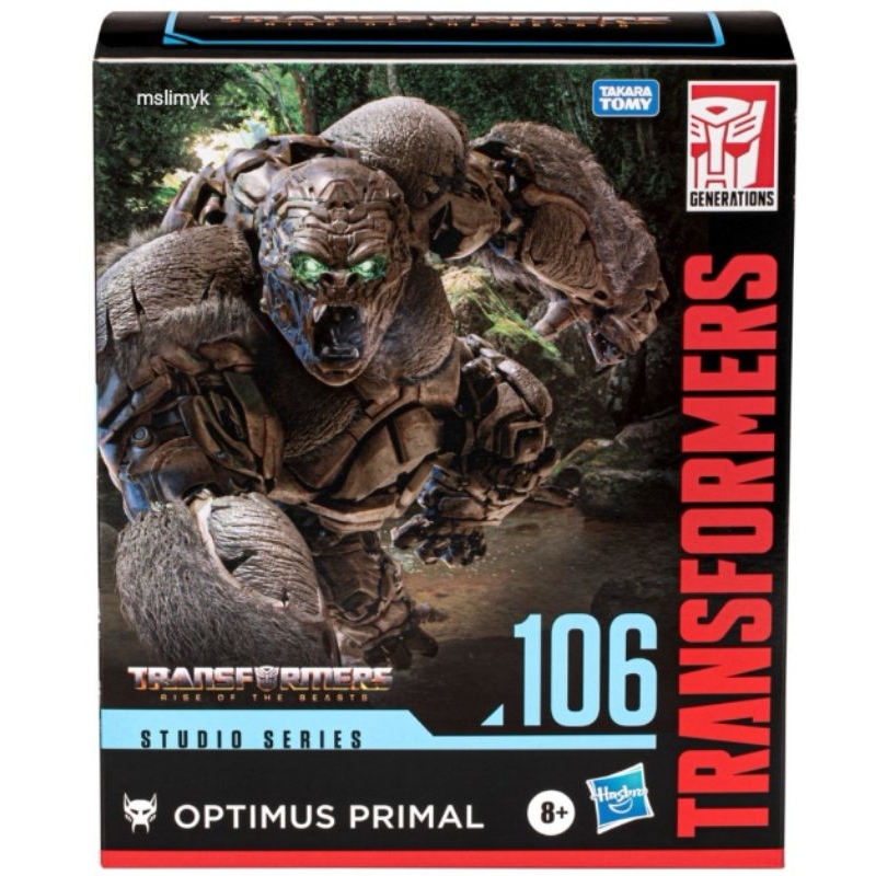 "mslimyk" Hasbro Transformers Rise of the Beasts Studio Series 106 Optimus Primal SS106