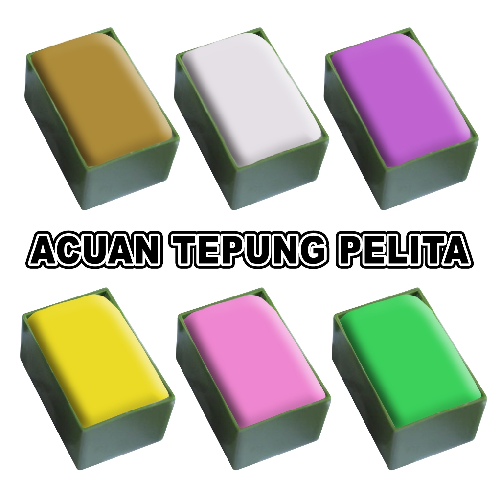 BEKAS ACUAN TEPUNG PELITA/BOX TEPUNG PELITA PLASTIK (PP)
