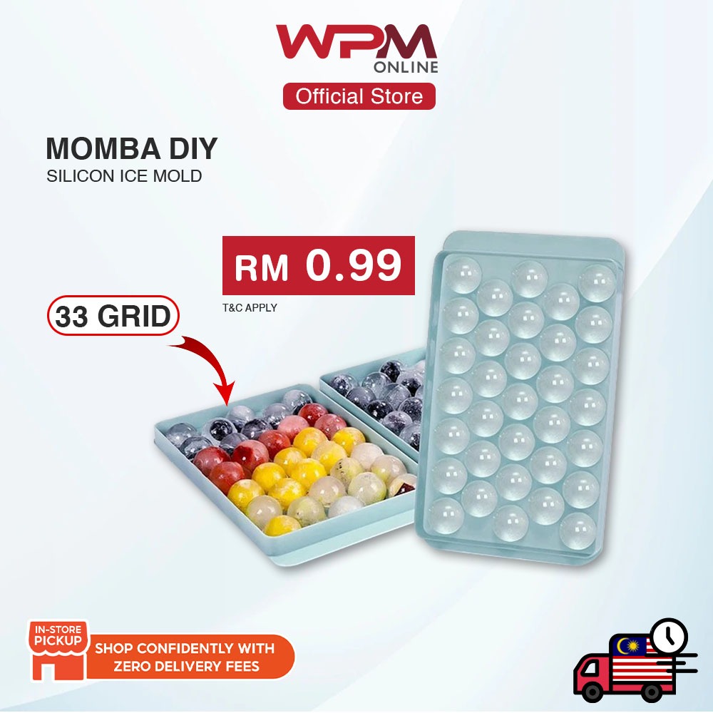 Momba DIY Ice Mold Ice Cube Tray Maker Diamond & Round Shape Jelly Mold Agar Agar Maker