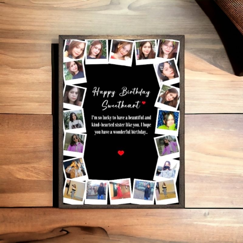 GIFT PHOTO FRAME MEMORIES (FREE FRAME)