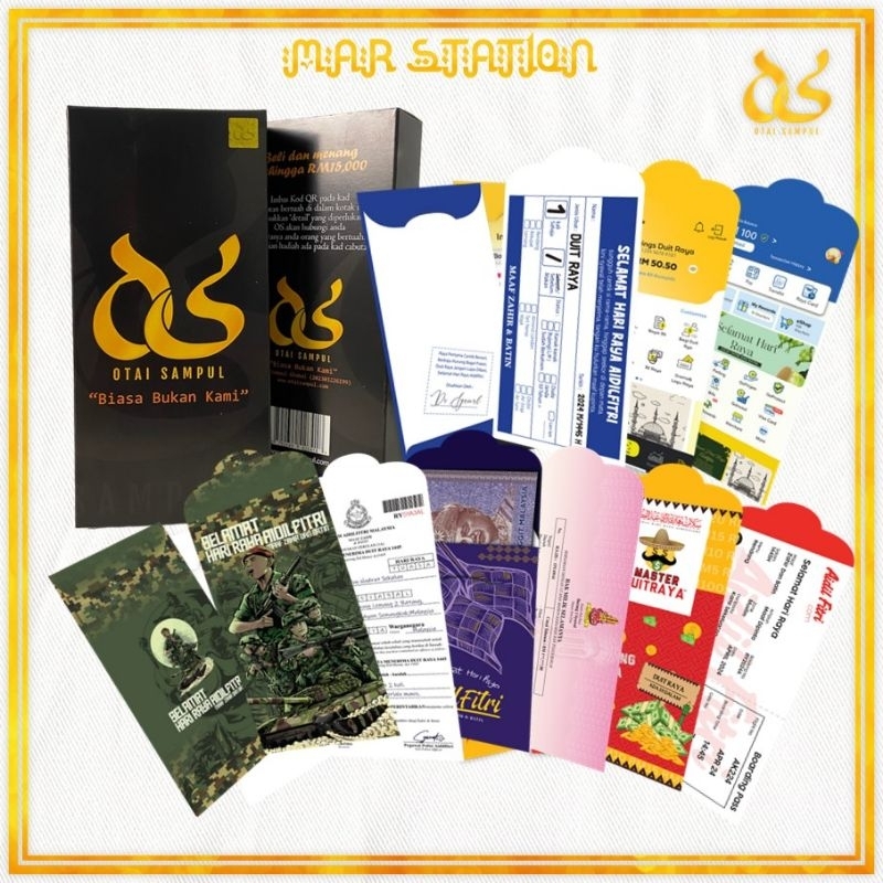 Sampul Duit Raya 2024 by Otai Sampul 1pack(10pcs)