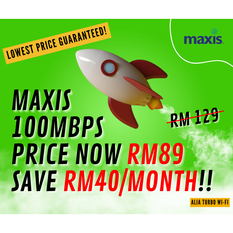 Maxis Internet Fibre - Port Full | Missing Unit | Jom Try Sampai Dapat - Unlimited Data Speed Laju Internet Fibre Wifi