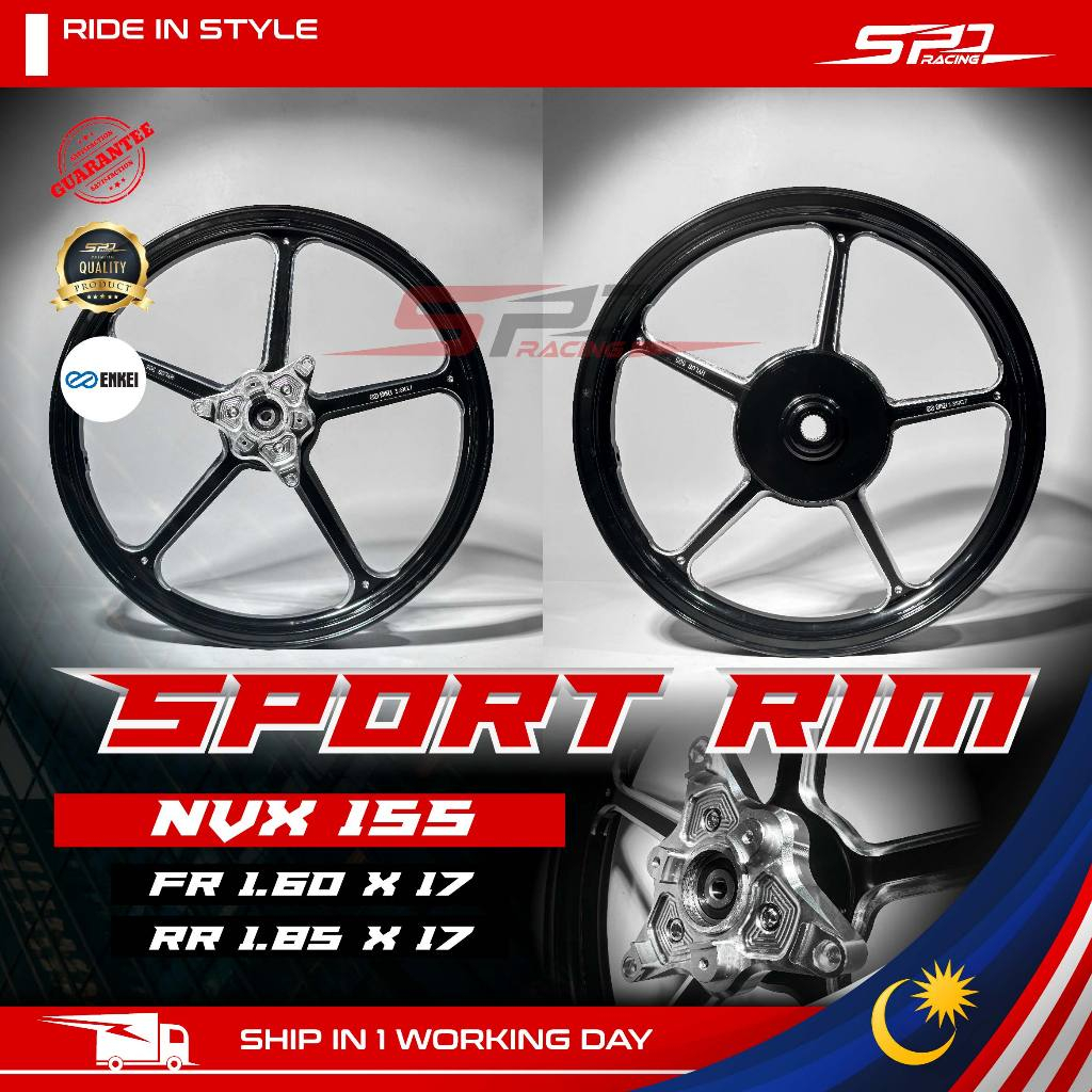 Sport Rim | 1.6 X17 , 1.85 X 17 | ENKEI For NVX 155