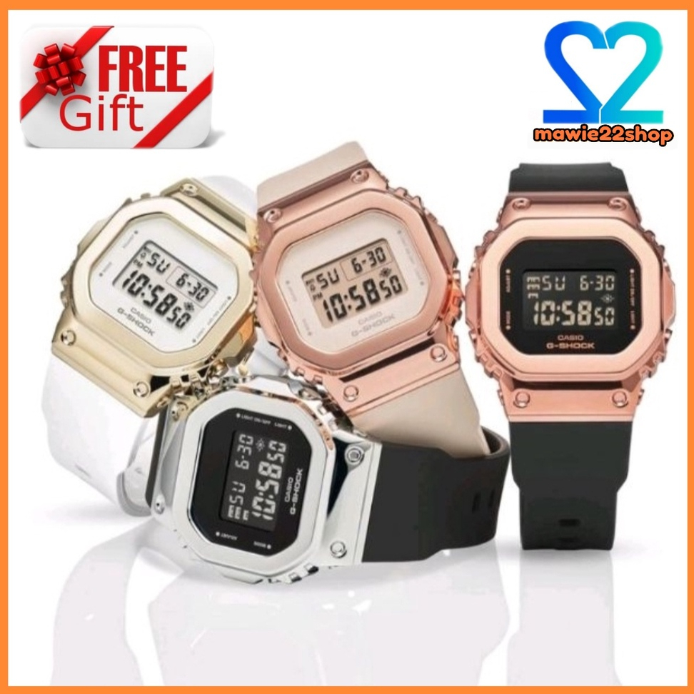 GSHOCK GM-S5600 JAM TANGAN LELAKI DAN PEREMPUAN MURAH- FREE GIFT