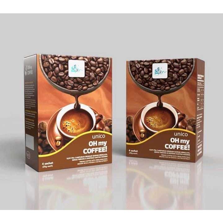 UNICO KOPi kenyang halal tiada gula putih kurus