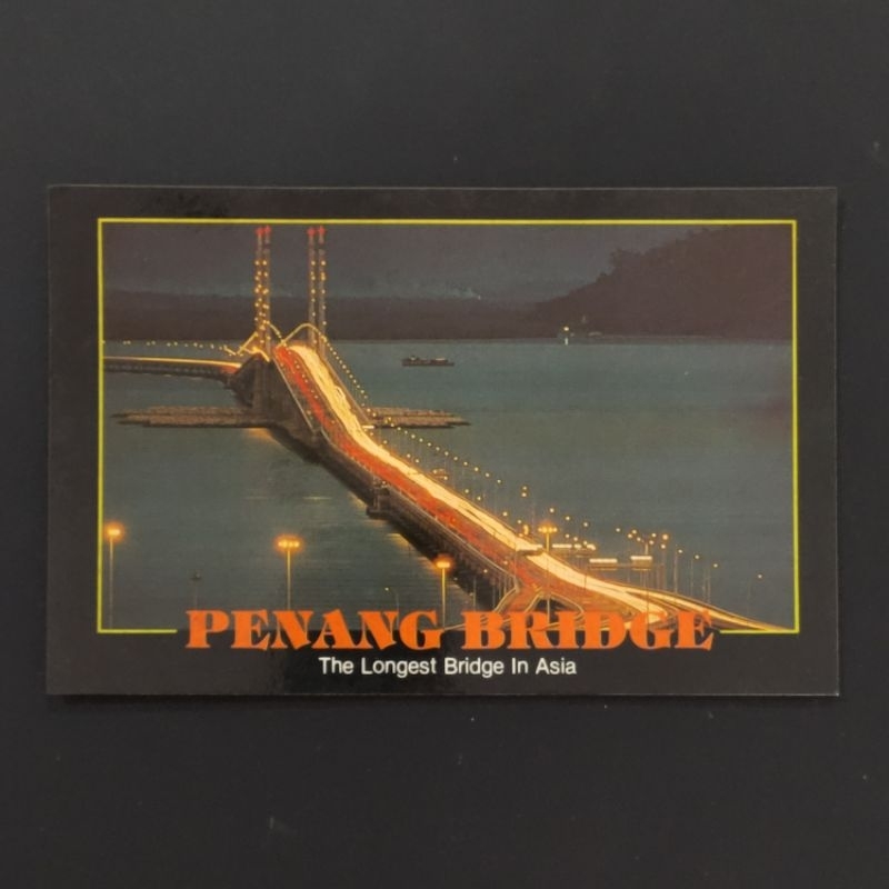 1980s Penang Old Postcard

Penang Bridge by Night