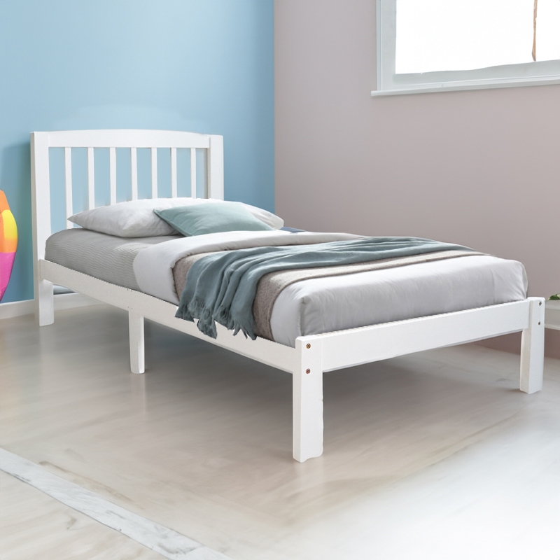 Furniture Mart DEBORAH wooden single bed frame/ single bed/ katil single/ katil kayu/ katil single