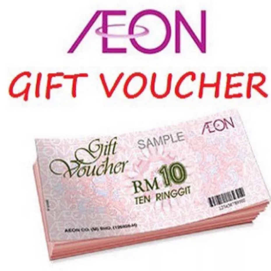 AEONExpire 2025 Cash Voucher RM10 Vouchers