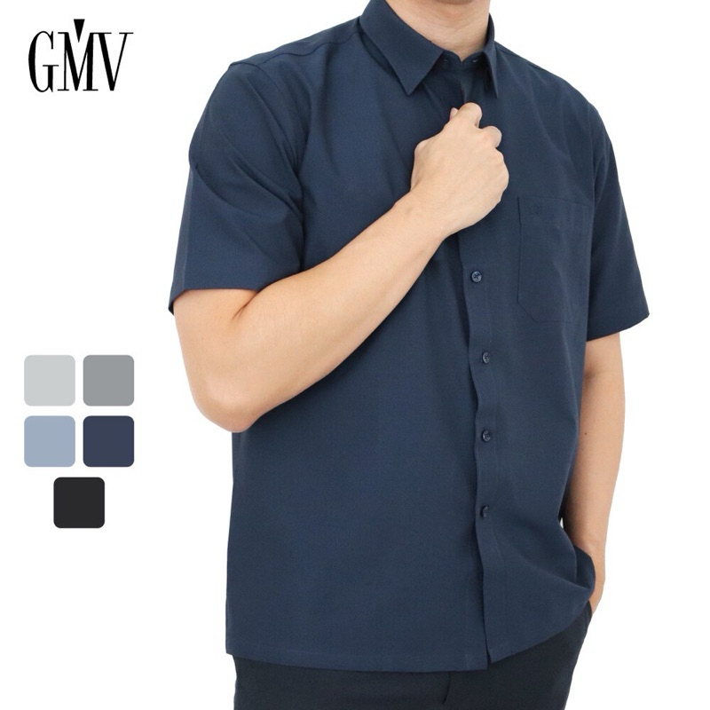 GMV Men's Short Sleeve Shirt- GM52001B231