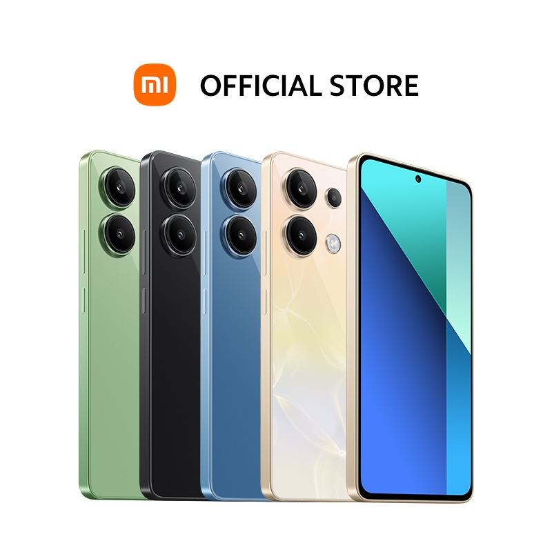 Xiaomi Redmi Note 13 108MP triple camera/3X Lossless Zoom/120Hz AMOLED display/5000mAh battery/Smartphone