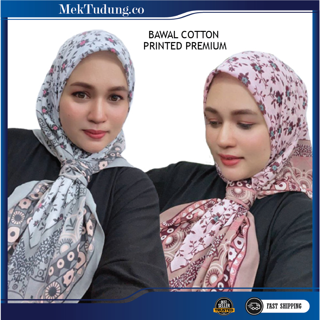 BAWAL PRINTED COTTON PREMIUM (BELI 5 PERCUMA 1 RANDOM)