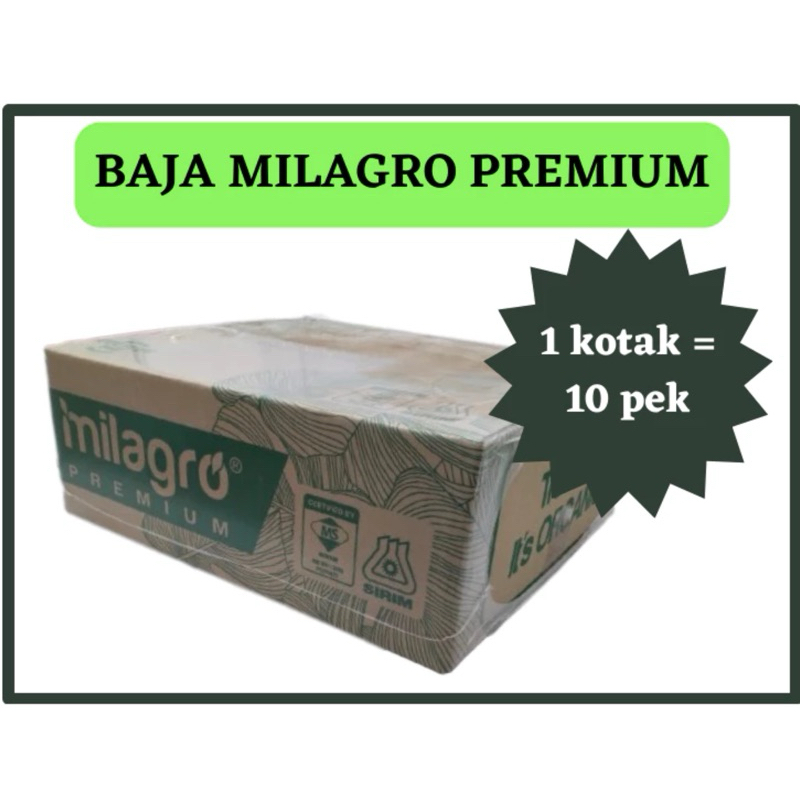 Pakej Ejen Baja Milagro 20 kg Milagrow Matado Insect Repellent Serangga NPV Natural Plant Vaccine Booster Tanaman