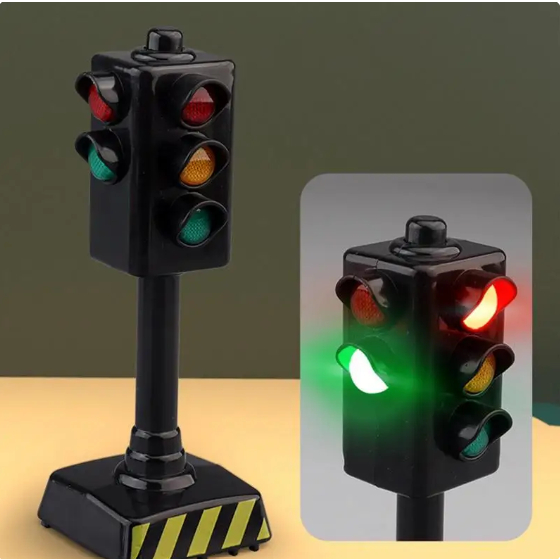 Simulasi Lampu Isyarat Model Tempat Letak Kereta Plastik Lampu Isyarat Peraturan Lalu Lintas Simulation Traffic Lights