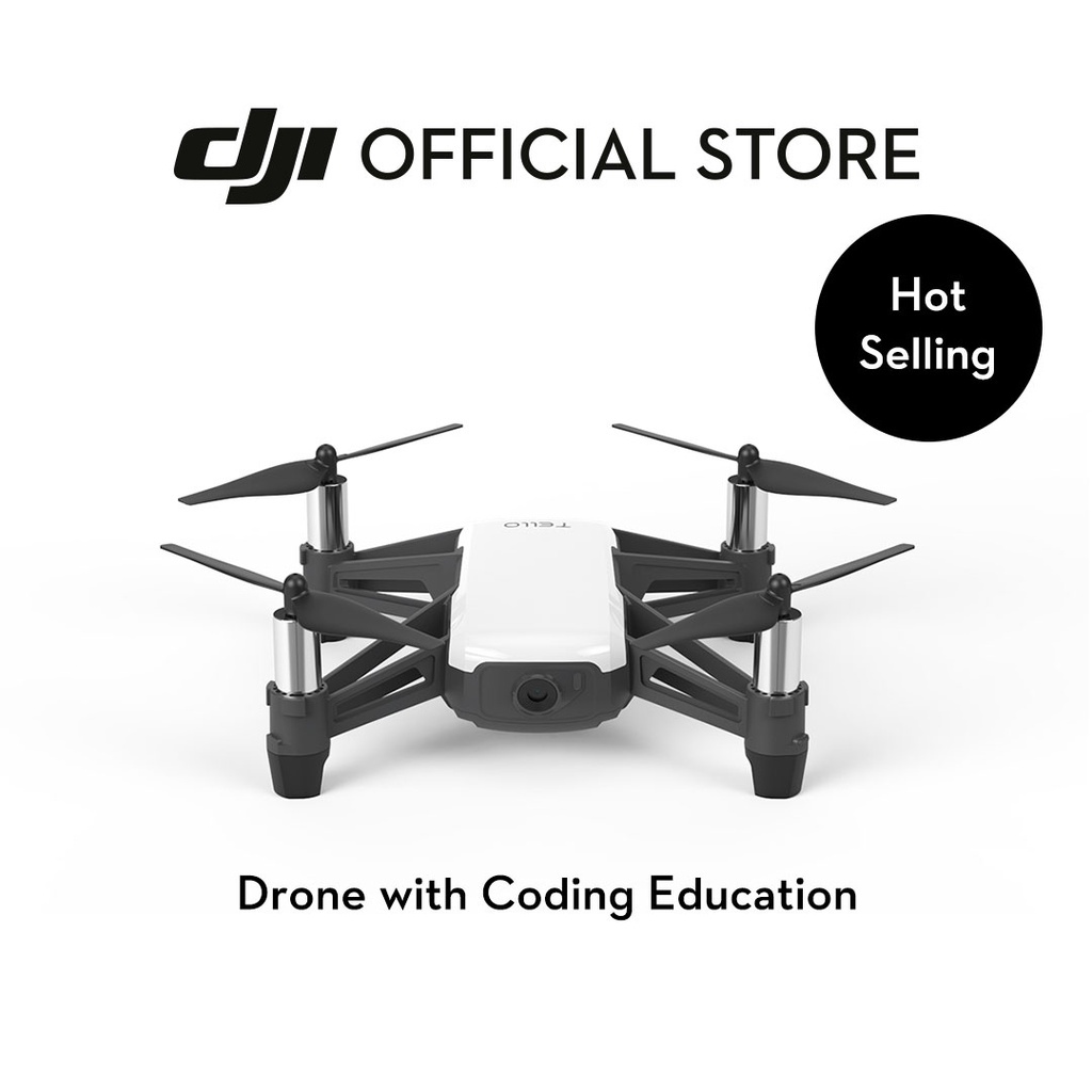 DJI Tello - Mini Drone Qudcopter UAV for Kids Beginners | 5MP Camera HD720 Video | 12min Flight Time