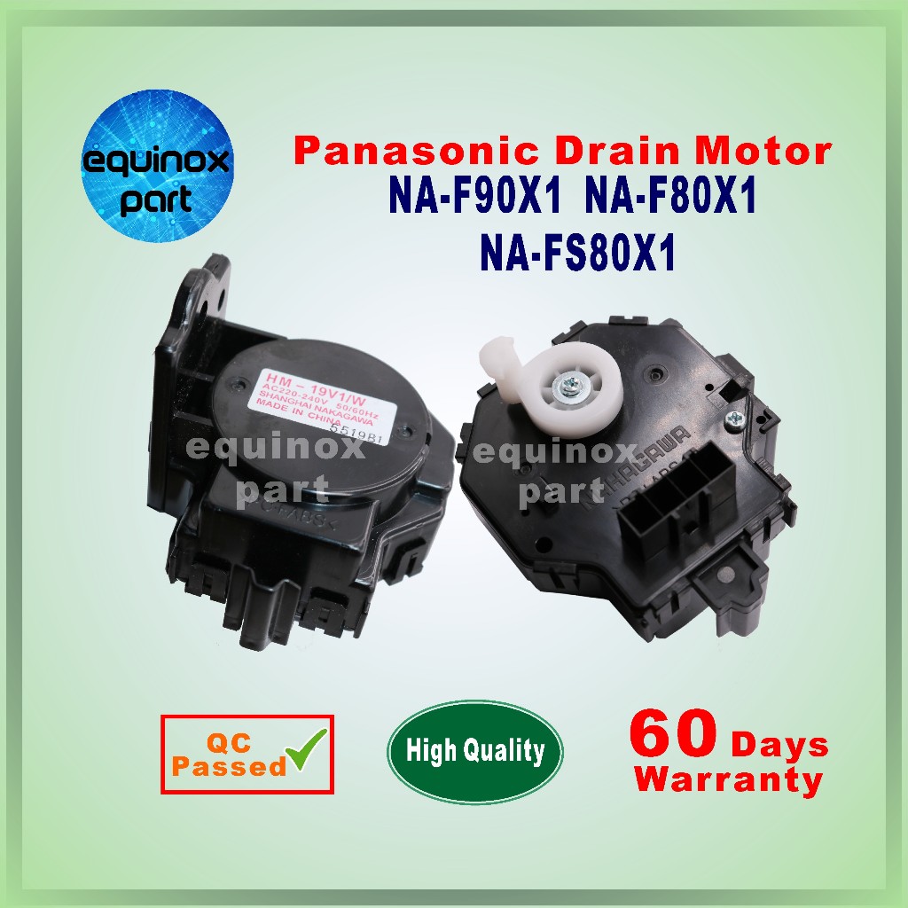 Panasonic NA-F90X1 NA-F80X1 NA-FS80X1 HM-19V1/W Washing Machine Drain Motor