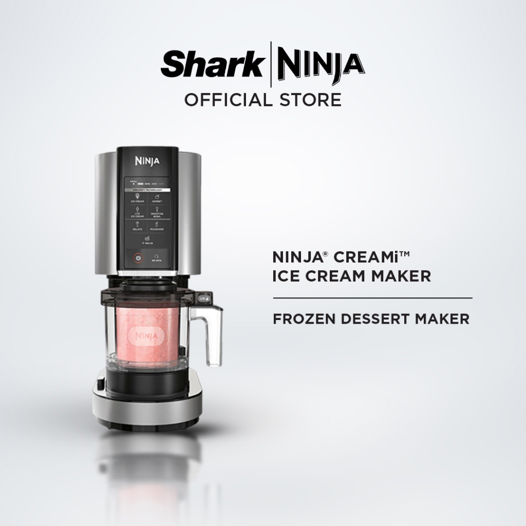 Ninja CREAMi Ice Cream & Dessert Maker, 3 Tubs, 7 Programs: Gelato, Sorbet, Smoothie Bowl, Milkshakes & more - NC300