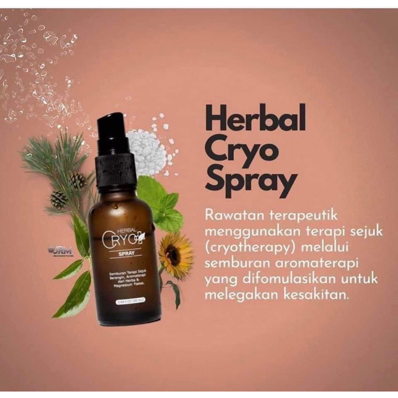 Herbal Cryo Spray 20ml - Jamu Ratu Malaya JRM