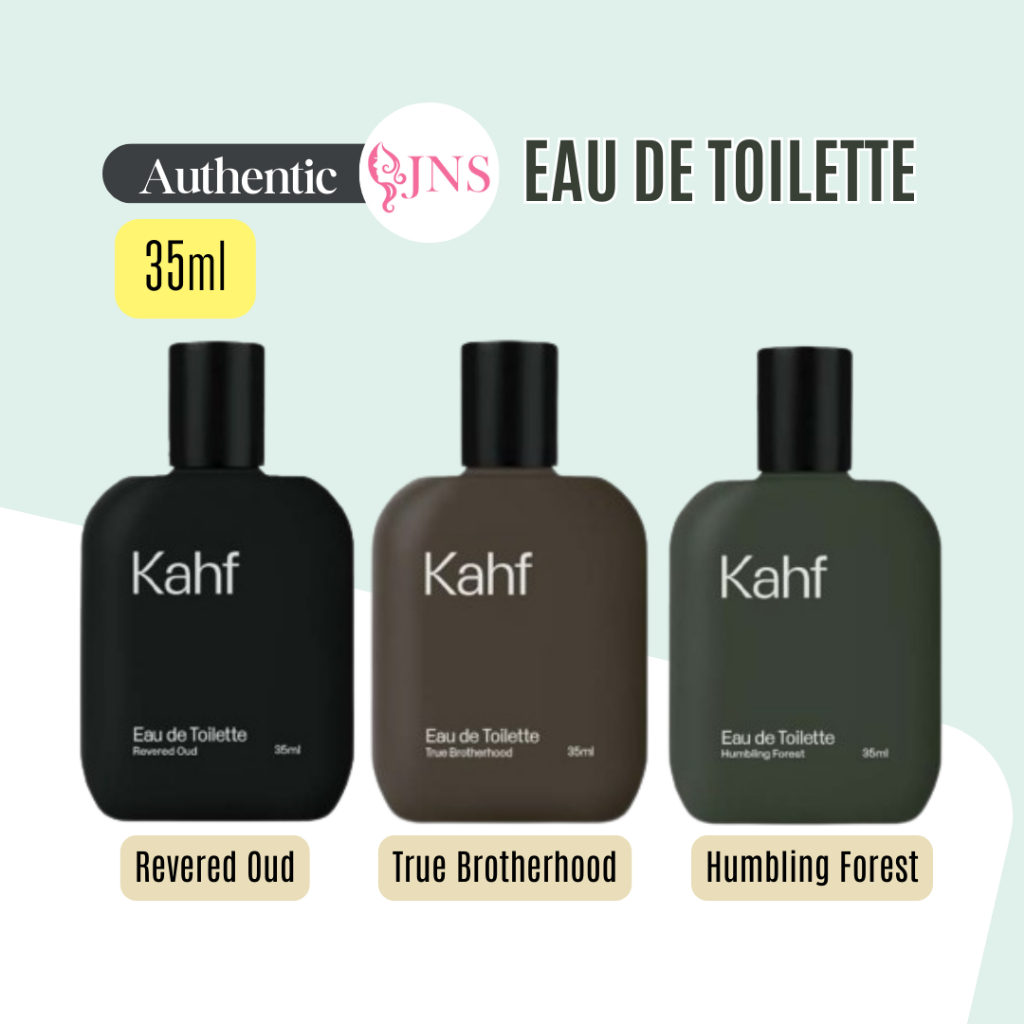 Kahf Eau De Toilette True Brotherhood/ Humbling Forest/ Revered Oud/Kahf Perfumes (35ml)