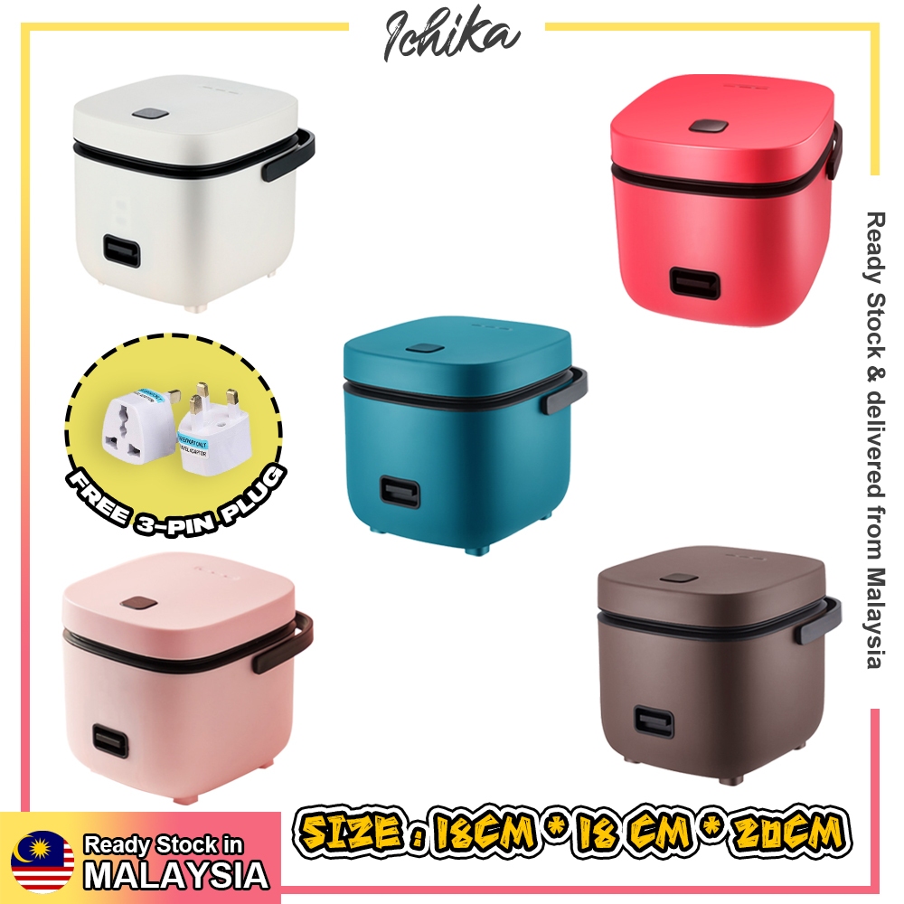 [MYSIA READY STOCK][ONE SIZE][MINI RICE COOKER Rice Cooker European Electric Cooker 迷你电饭煲]