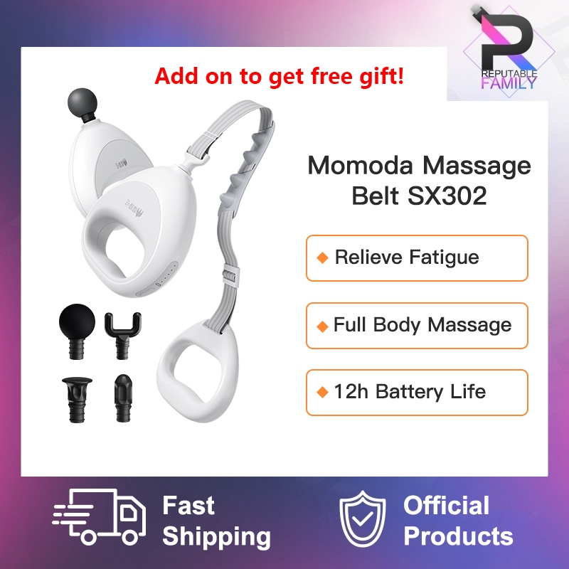 Momoda Leg Massager Massage Fascia Band SX302 Fascia Gun Muscle Relaxation Massager Mini Electric Massage Gun Relax