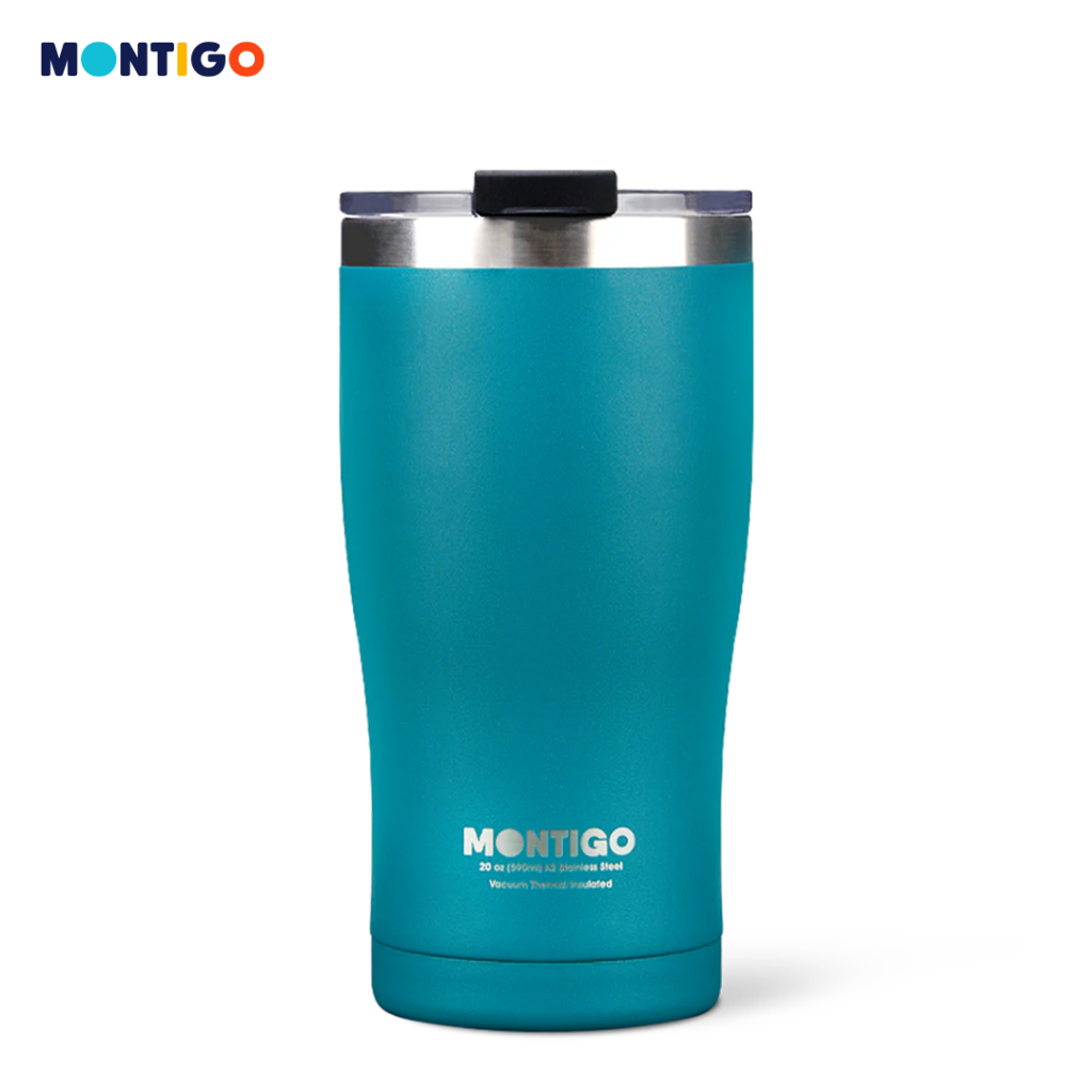 Montigo Knight's Tumbler (590ml/20oz) - Durable Stainless Steel, Temperature Retention, Spillproof