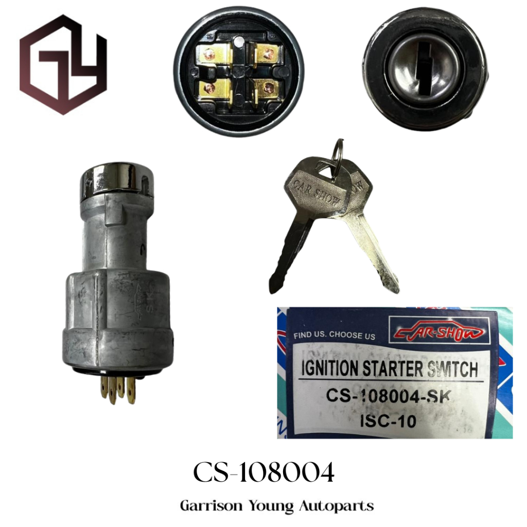 [CARSHOW] 100% Authentic CARSHOW KEY SWITCH HEAT & START F/LIFT 4PIN // CS-108004