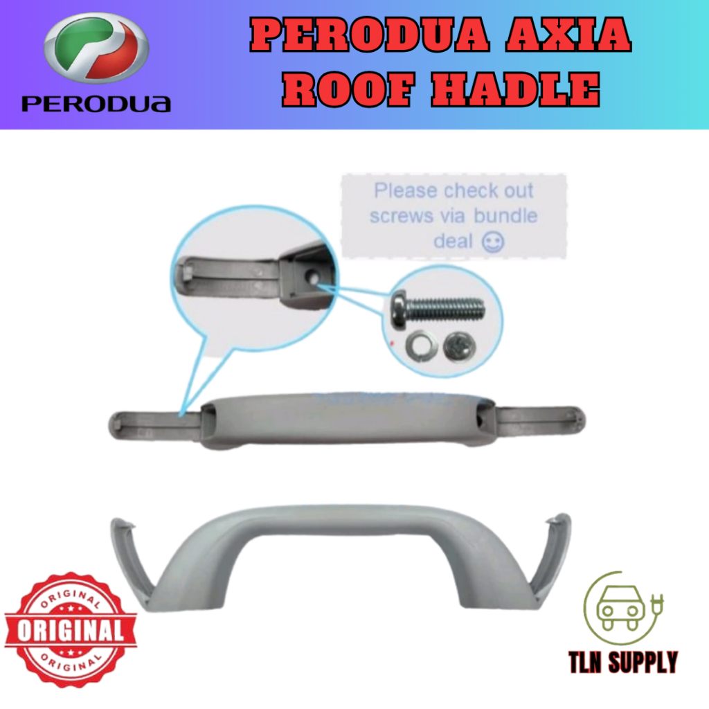 ORIGINAL Perodua Axia Grip Assist / Roof Handle / Pemegang Pintu (74611-BZ020)