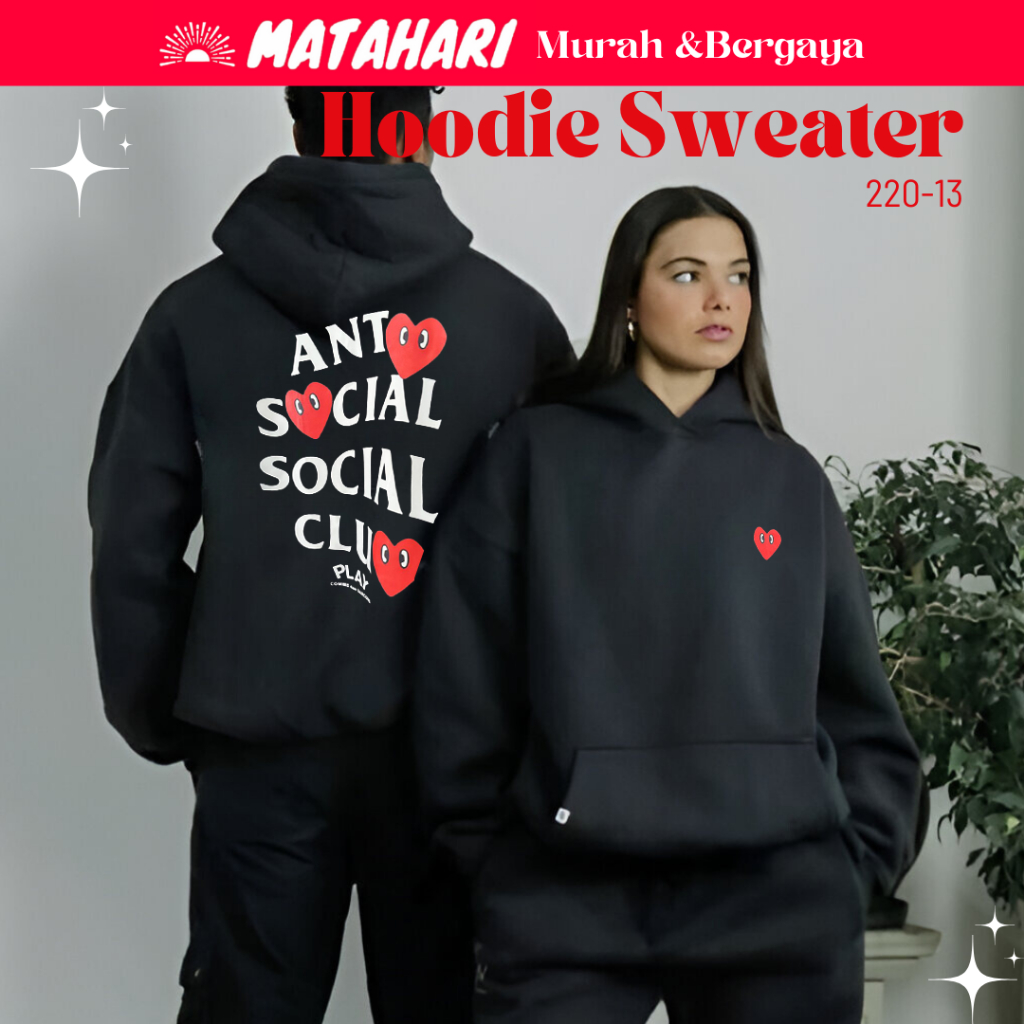 MATAHARI Unisex Hoodie Drawstring Sweater Cotton Kangaroo Pocket New Cozy Graphic Hoodie Plain readystock 220-15-26