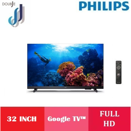 Philips 32 Inch GOOGLE HD LED TV 32PHT6918/68 ( MYTV Digital Tuner - DVB-T2 )