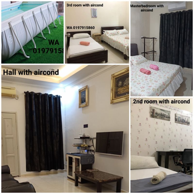 The House 107 Pool Homestay Ayer Keroh Durian Tunggal Melaka