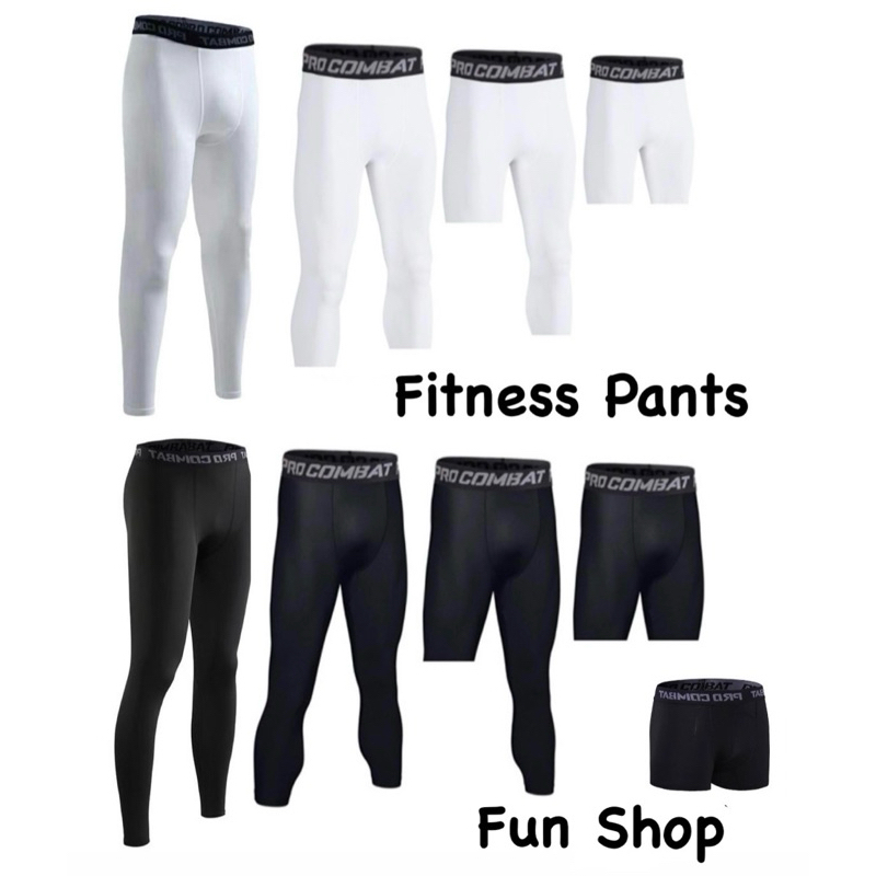 Fitness Pants Tight Pants Men For Gym Seluar INNER Tight Pant Lelaki Quick Dry Sportwear Pants