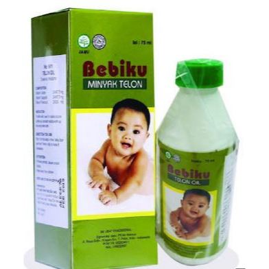 Bebiku Telon (75ml) Minyak Bayi Rawat Kembung Perut Minyak Bayi Tradisional Minyak Telo…