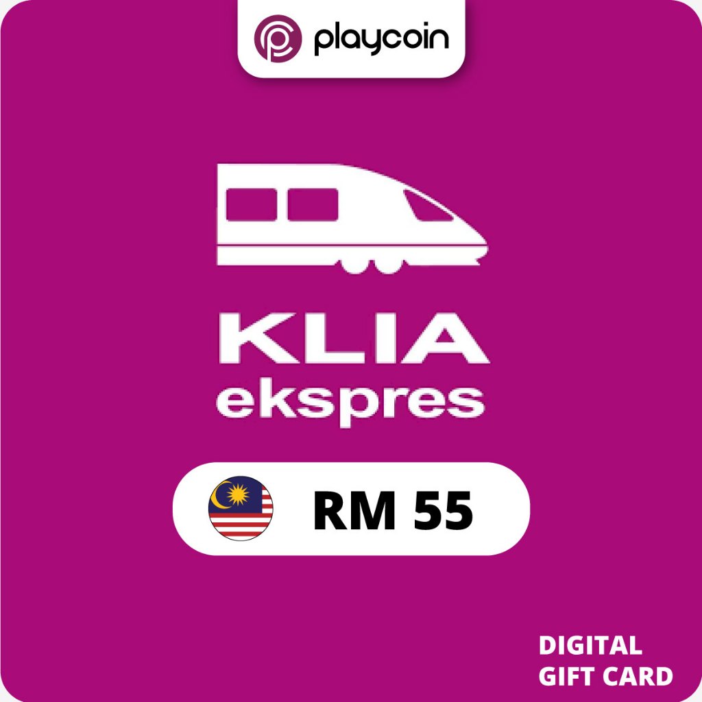 [E-MAIL Instant Delivery 24/7] KLIA Ekspres Gift Card (MY, In-Store) - 1-Way [PlayCoin]