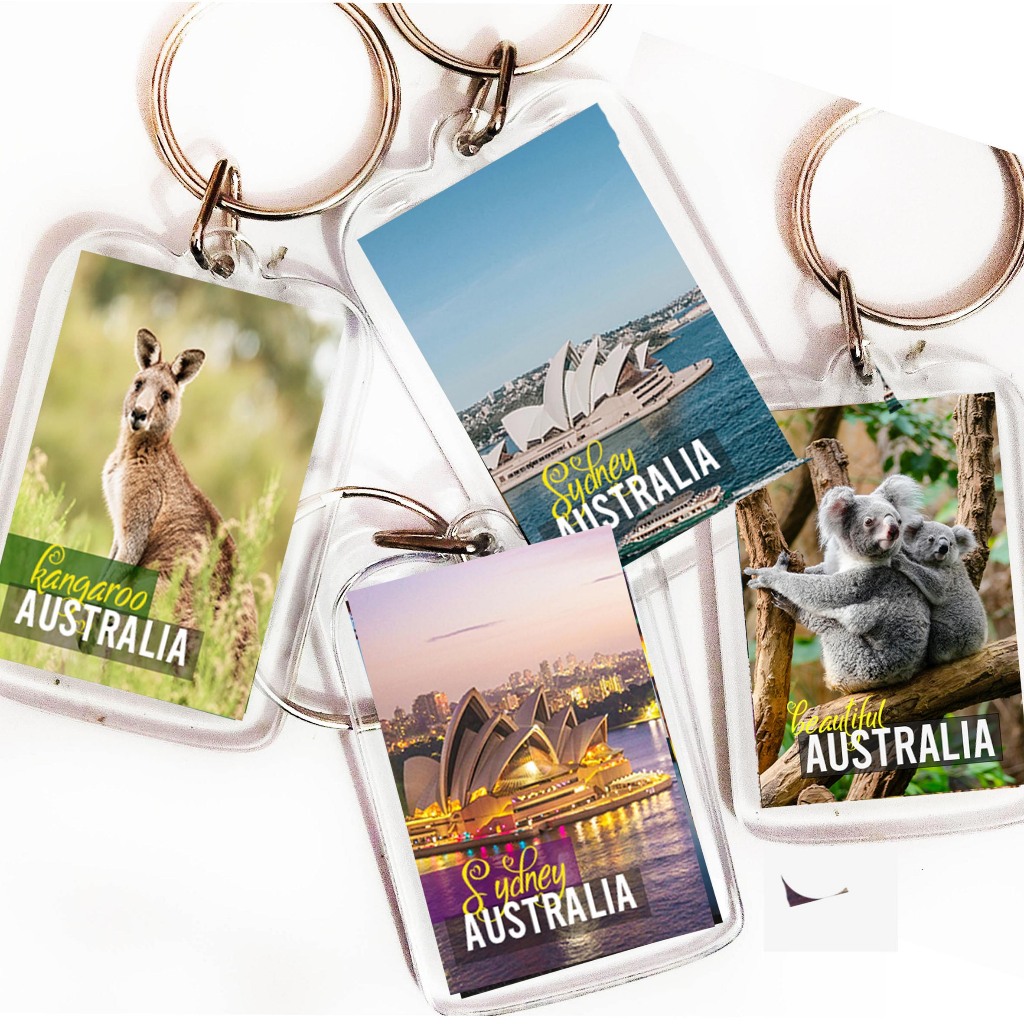 Keychain Australia Kangaroo Sydney Gift Souvenir