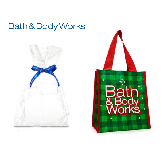 Bath & Body Works Plastic Bag / Ribbon / Cello Bag