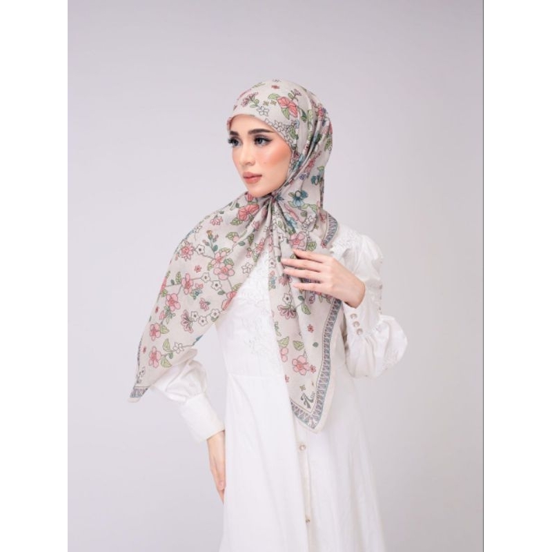 ARRABELLA SCARVES BATIK SERIES NEW DESIGN COTTON VOILE BIDANG 47